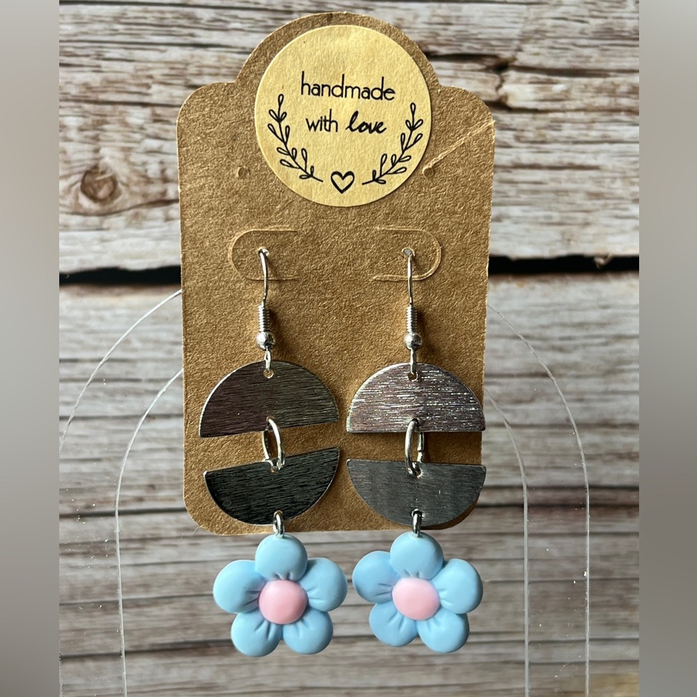 Flower Dangle Earrings